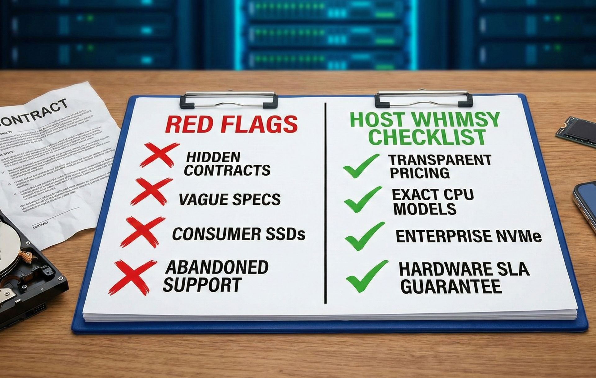 5 Red Flags to Watch For When Buying a Budget Dedicated Server (And How Host Whimsy is Different)